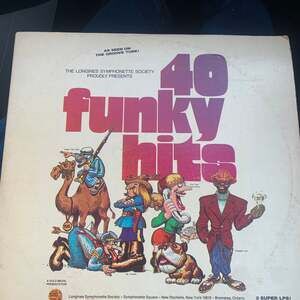 40 Funky Hits Vintage 3-LP Vinyl Record Box Set (1974)